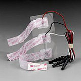 3M RED DOT Neonatal ECG Electrodes, Pre-Attached Wire, 17mm x 22mm, Radiolucent Limb Band. MFID: 2284