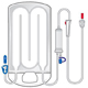 3M RANGER Standard Flow Disposable Warming Set with Needless Aspiration Port, 10/case. MFID: 24240