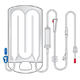 3M RANGER Standard Flow Disposable Warming Set with Extension, 10/case. MFID: 24250