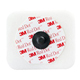 3M RED DOT ECG Electrodes, Foam Tape & Sticky Gel, Abrader, 4cm x 3.5cm, Radiolucent Stud. MFID: 2570-5