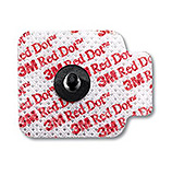 3M RED DOT Repositionable ECG Monitoring Electrode, 1.56" x 1&#188;", 5/bag, 200 bag/case. MFID: 2670-5