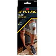 3M FUTURO Comfort Knee with Stabilizers, Large, 2/pk, 6 pk/cs. MFID: 46165ENR