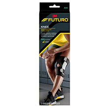 3M FUTURO SPORT Knee Stabilizer, Adjustable, One Size, 2/pk, 6 pk/cs. MFID: 47550ENR