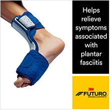 3M FUTURO NIGHT Plantar Fasciitis Sleep Support, Adjustable, 2/pk, 6 pk/cs. MFID: 48507ENR