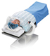 3M BAIR HUGGER Model 542 Dual Torso Warming Blanket, 42" x 36" with Drape, 24" x 16", 10/case. MFID: 54200