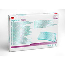 3M TEGADERM Non-Adhesive Foam Dressing, 4" x 8", 5/box, 6 box/case. MFID: 90602