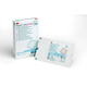 3M TEGADERM Silicone Foam Border Dressing, 3" x 3", 10/box, 6 box/case. MFID: 90640