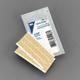 3M STERI-STRIP Antimicrobial Skin Closure, &#189;" x 4", 6 strips/env, 50 env/box, 4 box/case. MFID: A1847