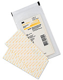 3M STERI-STRIP Adhesive Reinforced Skin Closure, 1" x 5", 4 /envelope, 25 env/box, 4 box/case. MFID: R1548