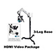 Colpo-Master I Suspension-Arm LED Colposcope, HDMI Video Package with HD Camera, 3 Leg Base. MFID: CS-103T-HD