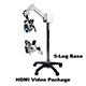 Colpo-Master I Suspension-Arm LED Colposcope, HDMI Video Package with HD Camera, 5 Leg Base. MFID: CS-105T-HD