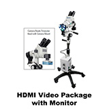 Colpo-Master II LED Colposcope, HDMI Video Package with HD Camera, & HD 1080p Monitor, 5 Leg Base. MFID: CS-205T-HDM