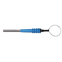 Aaron Bovie &#189; Short Shaft, Thin Wire Loop Electrode, Sterile, 5/box. MFID: ES25-8