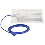 Aaron Bovie Disposable Split Adult Return Electrode (Grounding Pad) with 2.8M cable, 50/box. MFID: ESREC