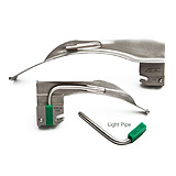 ADC Fiber Optic Laryngoscope Blade- Macintosh, Size 1, Infant. MFID: 4071F