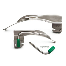 ADC Fiber Optic Laryngoscope Blade- Macintosh, Size 2, Child. MFID: 4072F