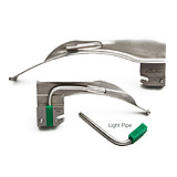 ADC Fiber Optic Laryngoscope Blade- Macintosh, Size 3, Medium Adult. MFID: 4073F