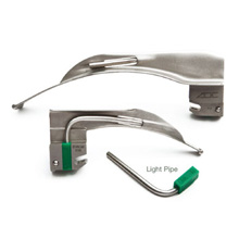ADC Fiber Optic Laryngoscope Blade- Macintosh, Size 3, Medium Adult. MFID: 4073F