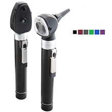 ADC Diagnostix Pocket LED 2.5V Diagnostic Set with: Ophthalmoscope, Otoscope, 2 Handles, (Select Color & Case). MFID: 5110NL