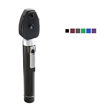 ADC Diagnostix Pocket LED 2.5V Ophthalmoscope Set with Handle, (Select Color & Case). MFID: 5112NL
