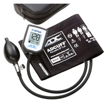 ADC 7002 E-SPHYG Digital Aneroid Sphygmomanometer with Adult Cuff, Latex Free. MFID: 7002-11ABK