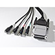 BCI 4 Channel/Distance Analog Output Cable (polysomnography) for BCI 9004. MFID: 9015