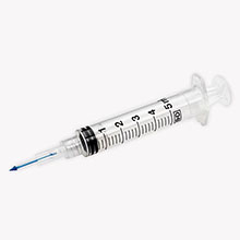 BD 3mL Syringe w/ vial access cannula, For Use w/ interlink System, 100/box, 8 box/case. MFID: 303401