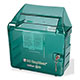 BD 5.4 Qt Recycled Green Locking Wall Cabinet w/ shield. MFID: 305098