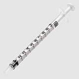 BD Oral Syringe, Clear, 10 mL w/ tip cap, 500/case. MFID: 305219