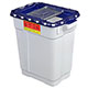 BD Pharmaceutical Collector, 9 Gallon, Slide Top, 8/case. MFID: 305329