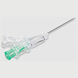 BD Needle, IM Hypodermic, 21 Gx1" BD SafetyGlide Shield, Reg Bevel, Green, 50/box, 10 box/case. MFID: 305915