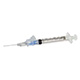 BD 1 mL Slip Tip Syringe with detachable SafetyGlide Safety Needle 27G x 5/8". MFID: 305927
