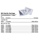 BD Syringe, 3mL w/ luer slip tip, Sterile Convenience Tray Pak, 25 tray/box, 12 box/case. MFID: 309702