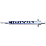 BD Syringe, 1mL Insulin, P Ndl, 27 G x 5/8", U-100 Micro-Fine IV, Orange, 100/box, 5 box/case. MFID: 329412