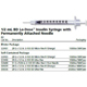 BD Syringe, &#189;mL Lo-Dose Insulin P Ndl, 28Gx&#189;", U-100 Micro-Fine IV, Orng, 100/box, 5 box/case. MFID: 329465