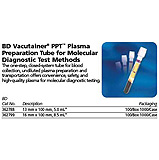 BD PPT VACUTAINER Plastic Molecular Diagnostics Tube, 13 x 100 mm x 5.0 mL, 100/pack, 10 pack/case. MFID: 362788