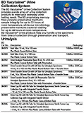 BD VACUTAINER Urine Transfer Straw Kit: 8mL Draw, 16x100mm UA Preserv Plus, 50/box, 4 box/case. MFID: 364943