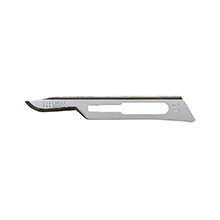 Aspen Bard-Parker Rib-Back Carbon Steel Blade, Sterile, Size 15, 50/box, 3 box/case. MFID: 371115