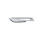 Aspen Bard-Parker Rib-Back Carbon Steel Blade, Sterile, Size 22, 50/box, 3 box/case. MFID: 371122