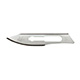 Aspen Bard-Parker Safetylock Blades - Sterile Rib-Back Carbon Steel Blades, Size 23, 50/box, 3 box/case. MFID: 371157