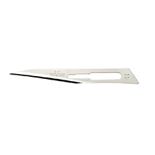 Aspen Bard-Parker Stainless Steel Blade, Sterile, Size 11, 50/box, 3 box/case. MFID: 371211