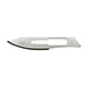 Aspen Bard-Parker Stainless Steel Blade, Sterile, Size 23, 50/box, 3 box/case. MFID: 371223