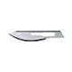Aspen Bard-Parker Rib-Back Carbon Steel Blade, Non-Sterile, Size 24, 6/strip, 25 strips/case. MFID: 371324