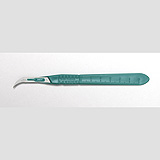 Aspen Bard-Parker Disposable Scalpel, Size 12, Sterile, 10/box, 10 box/case. MFID: 371612