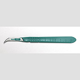 Aspen Bard-Parker Disposable Scalpel, Size 12B, Sterile, 10/box, 10 box/case. MFID: 371613