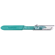 Aspen Bard-Parker Protected Disposable Scalpels, Size 10, Sterile, 10/box, 10 box/case. MFID: 372610