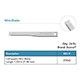 Beaver Orthopedic Mini-Blade. Length 1.255 inches. MFID: 374562