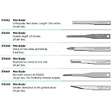 Beaver Mini-Blades, Overall length 1.31 inches. MFID: 376100