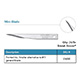 Beaver Mini-Blades, Smaller alternative to Size 11 general blade. MFID: 376500