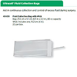 Ultracell Fluid Collection Bag with Wick, 20/box.MFID: 40430